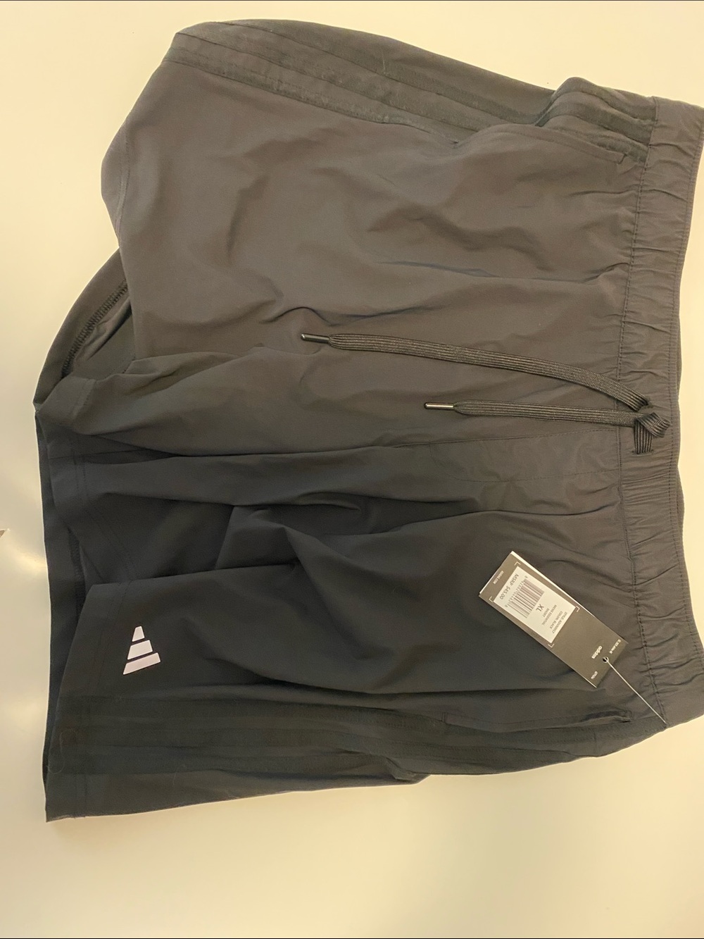 Adidas Men's Black Athletic Drawstring Shorts
